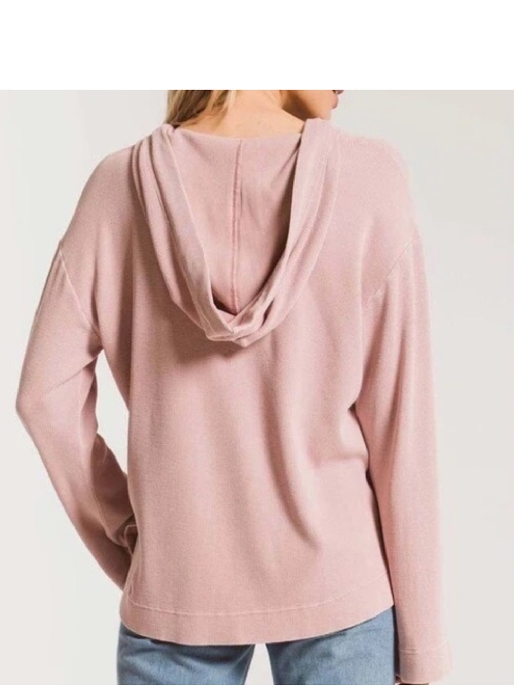 Z SUPPLY BABY PINK LS SZ XS